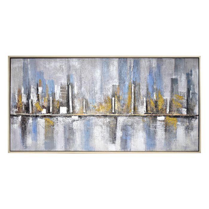 Cuadro Ciudad Abstracta 120 x 60-3