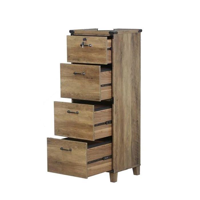 Cajonera Kardex 4 Cajones Rustik OAK Line-2