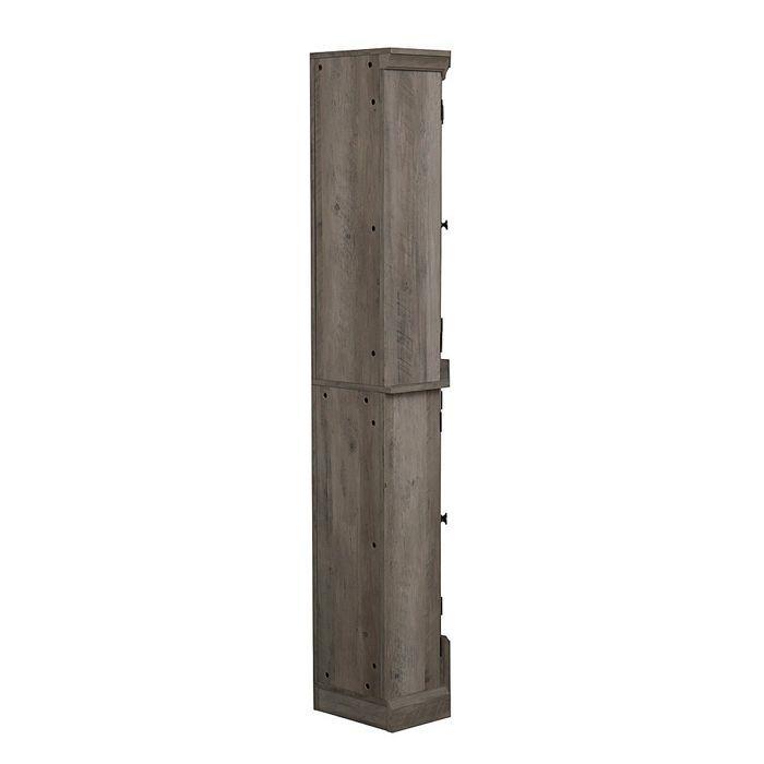 Vitrina Esquinero Stone Grey-3