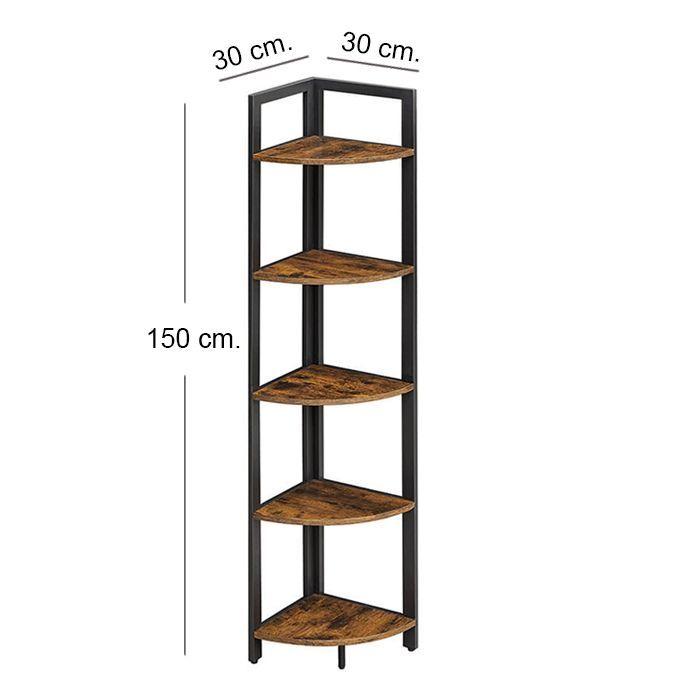 Esquinero Walnut 1.5 Mt.-5