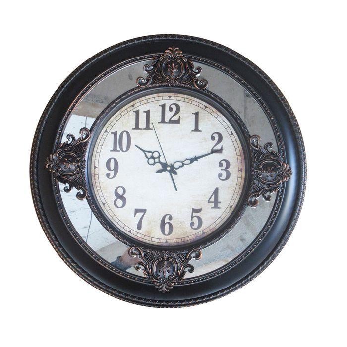 RELOJ PARED CLASSIC MIRROR BROWN (63 x 5 x 63 cm)-0