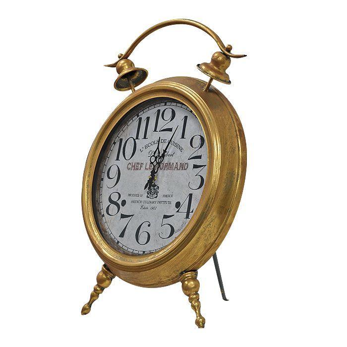 Reloj Gold Leather Sobremesa Luxe Collection-1