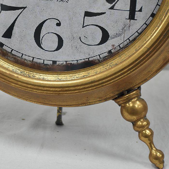 Reloj Gold Leather Sobremesa Luxe Collection-4