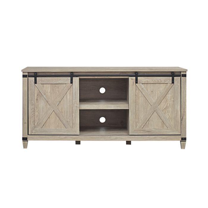 Rack Buffet Para TV 55 Roble Light Grey-2
