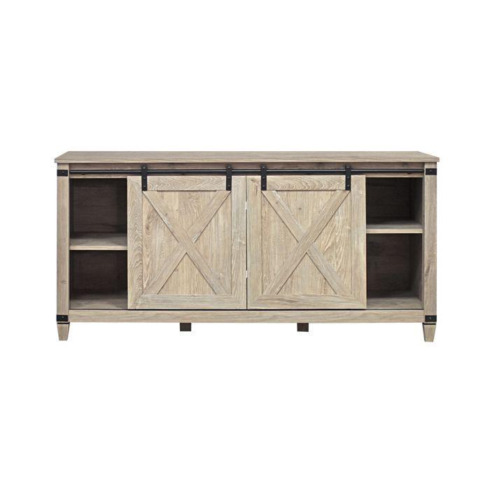 Rack Buffet Para TV 55 Roble Light Grey-3