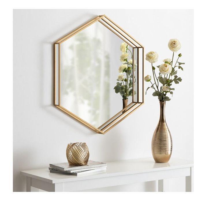 Espejo Herne Hexagonal 66 x 76 cm-3