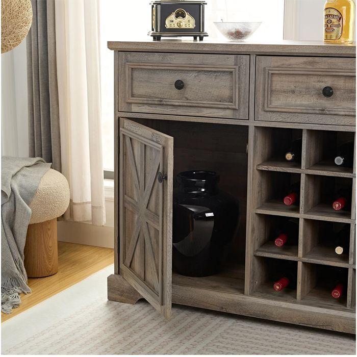 Aparador Arrimo Vintage Rustico Gray-2