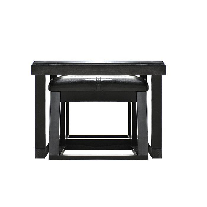 Mesa De Centro Golden con Taburetes-4