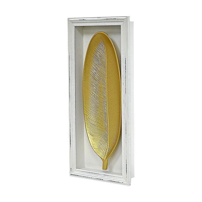 Cuadro Tríptico Hojas Madera 3 Pcs.-4