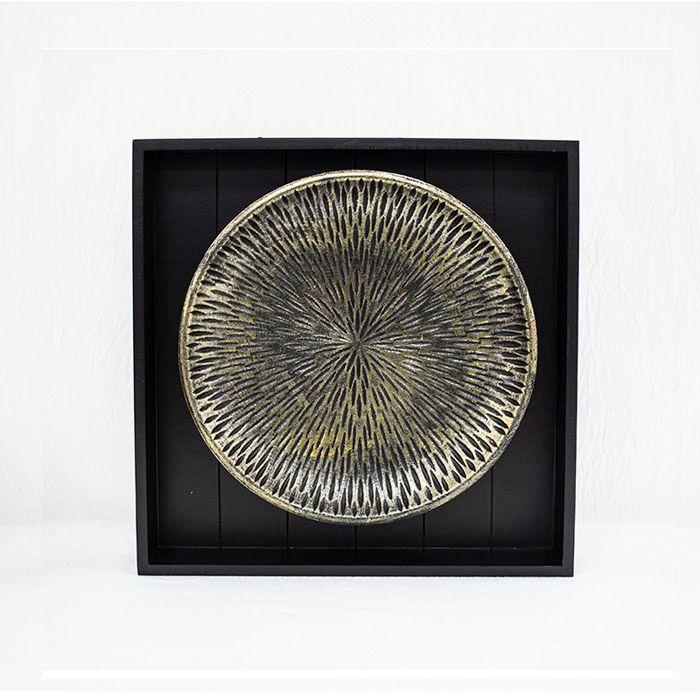 Cuadro Plato Madera Small 1040-3