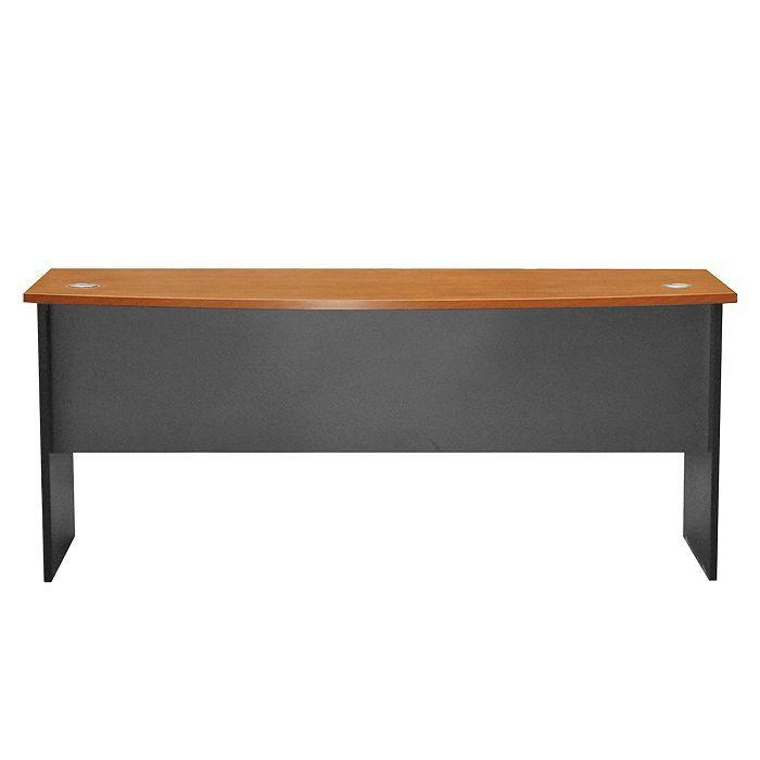 ESCRITORIO CURVO 180 PERAL / GRAFITO (180 x 75 x 75 cm)-0