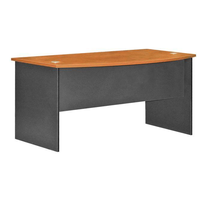 ESCRITORIO CURVO 180 PERAL / GRAFITO (180 x 75 x 75 cm)-1