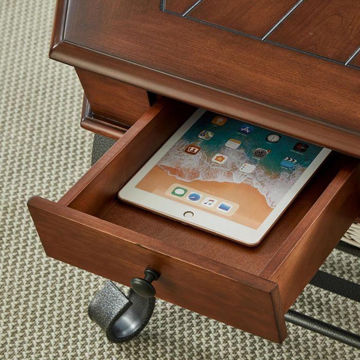 Mesa Centro Hexagonal Madera-4