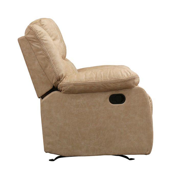 Bergere Reclinable Mecedora Beige Smoke-3