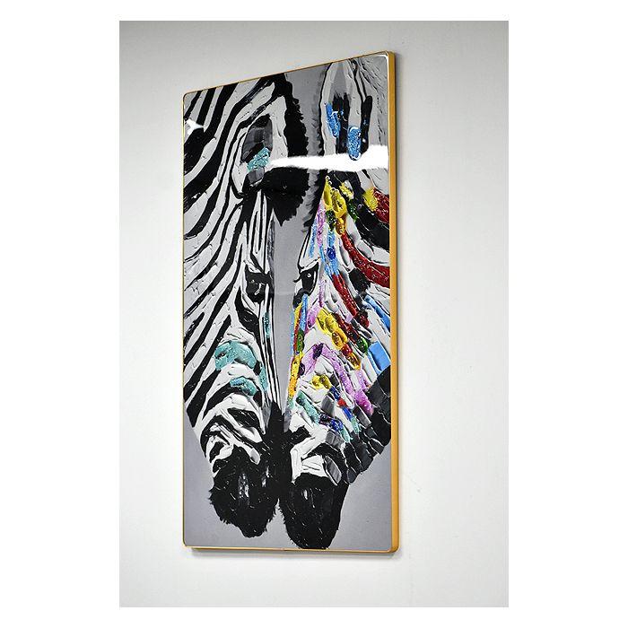 Cuadro Amor de Cebras Bright 60×90-1