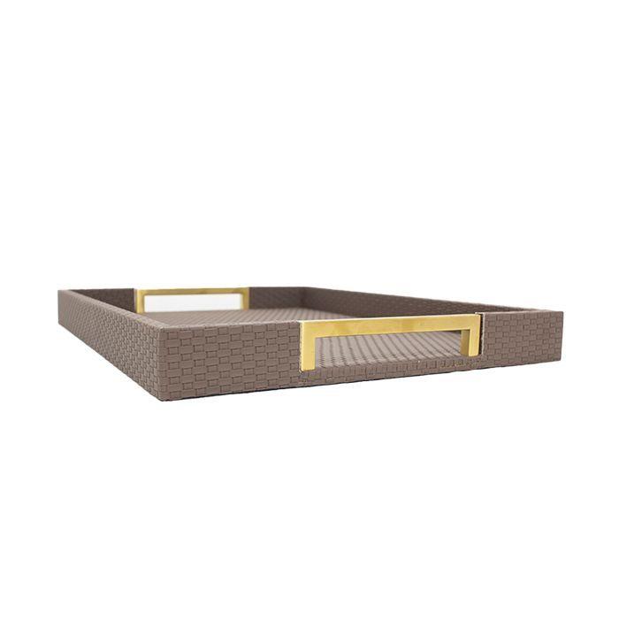 Bandeja Leather Coffe-2