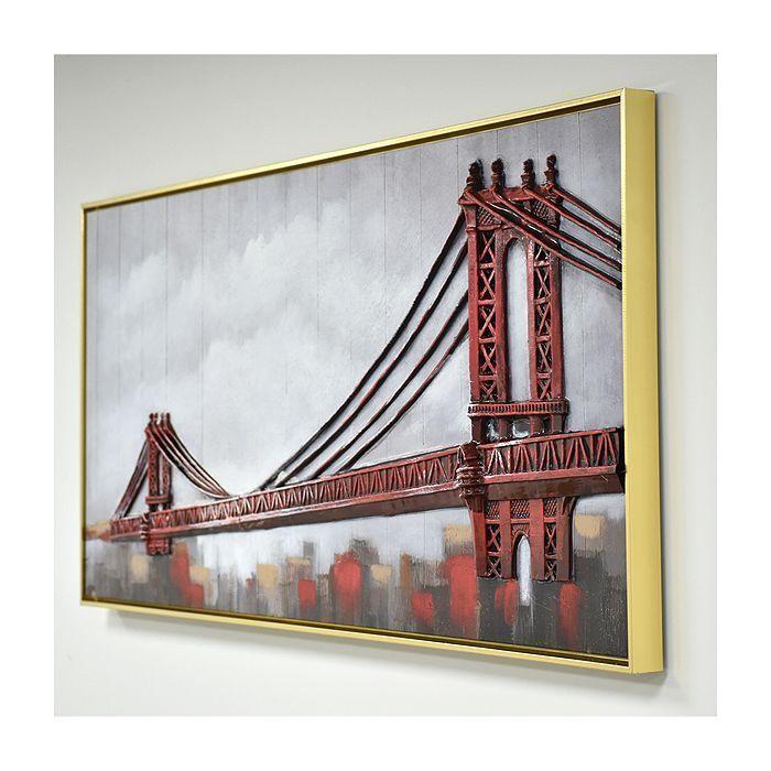 CUADRO MI VIEJO GOLDEN GATES (150 x 4 x 57cm)-3