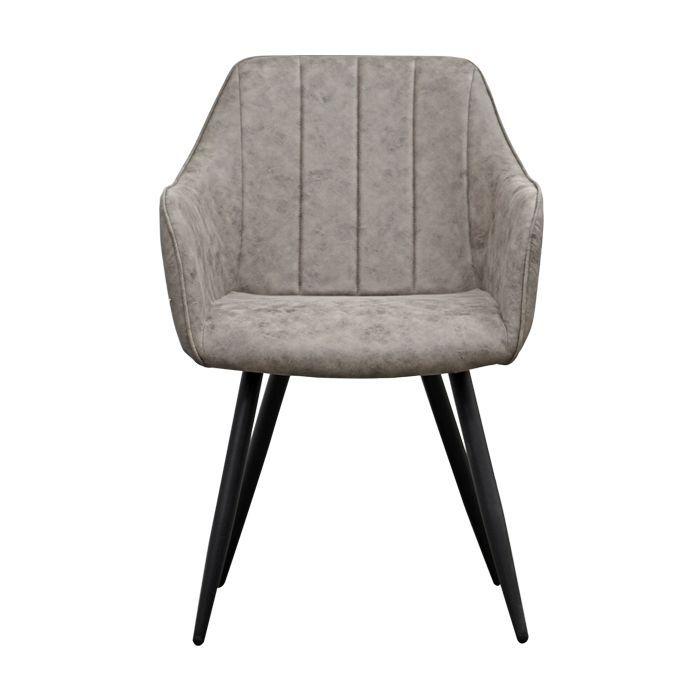 2 Silla De Comedor Cognac-2