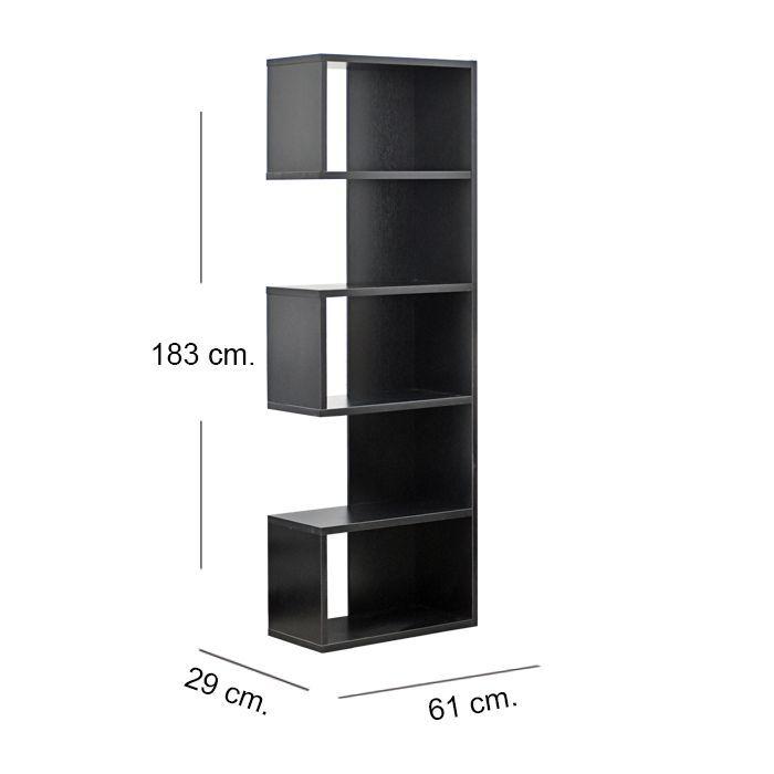 Librero Black organizador -6