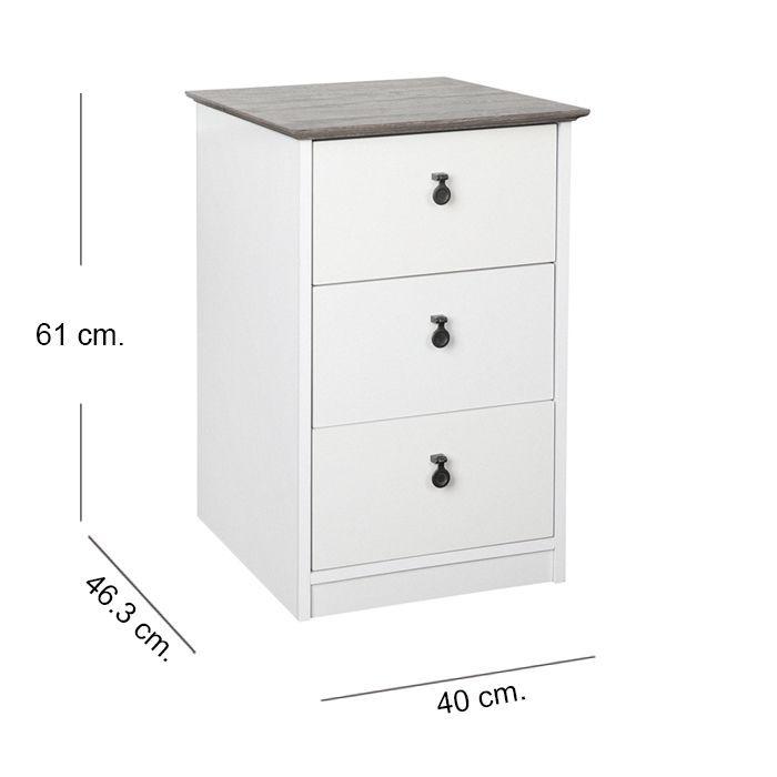 Kardex 3 Cajones + Kardex 2 cajones White Gray OAK-6