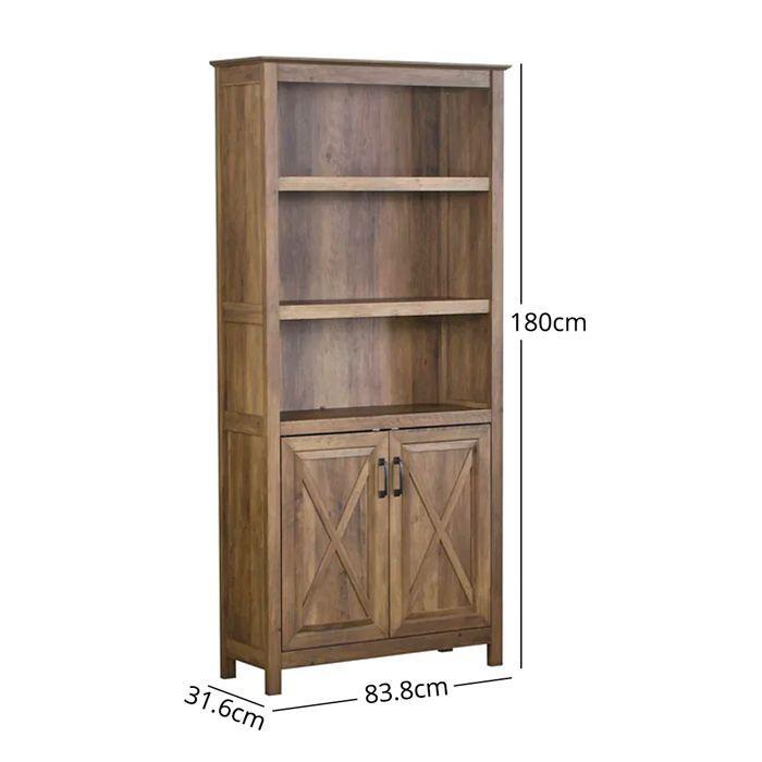 Vitrina 2 Puertas Rustic OAK-5