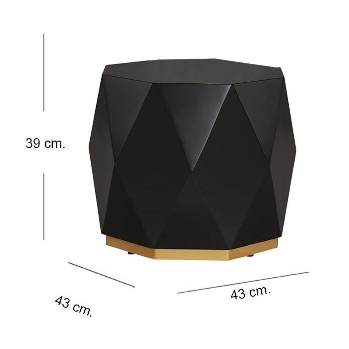 Mesa Lateral Geometrix Black-3