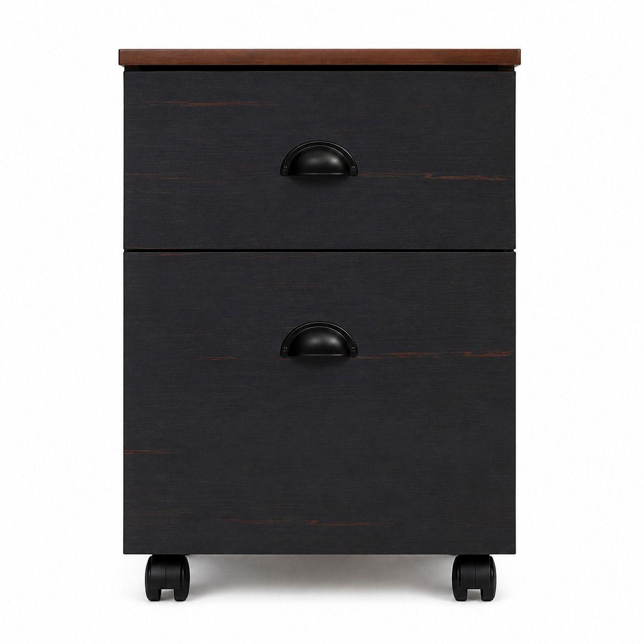 Cajonera Móvil Anti/Black Apple Wood Drag-1