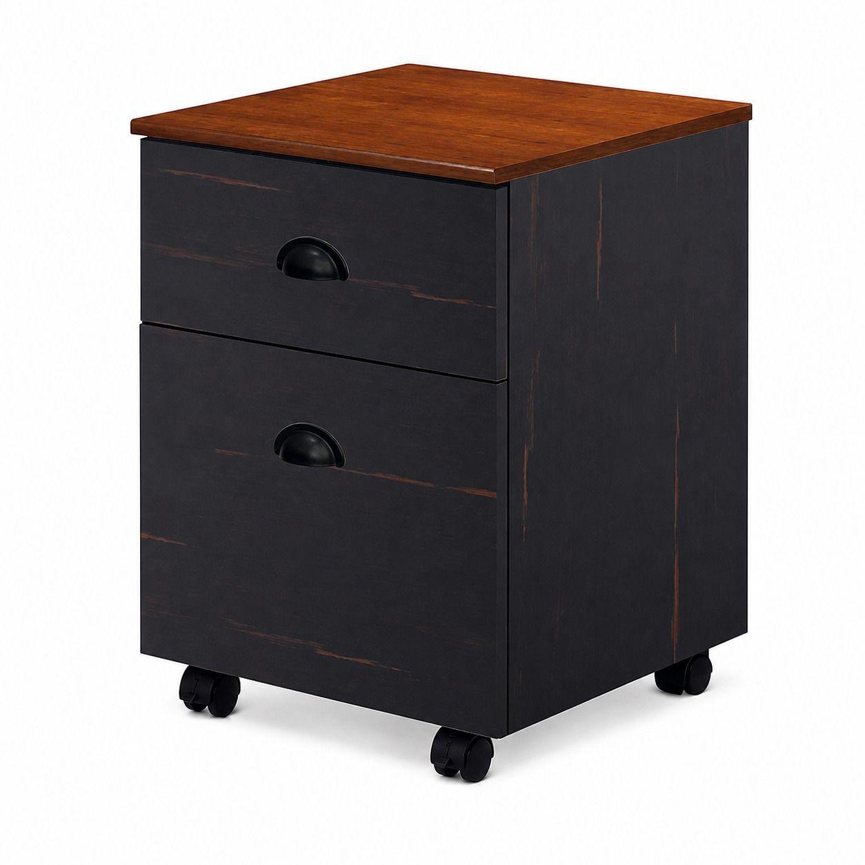 Cajonera Móvil Anti/Black Apple Wood Drag-2