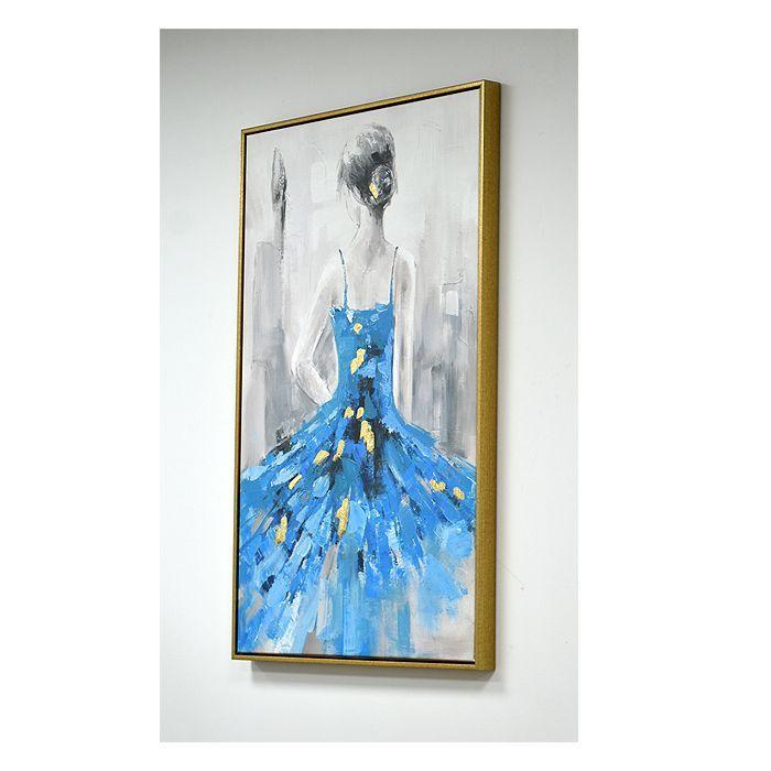 Cuadro Bailarina de Celeste 60×90-2