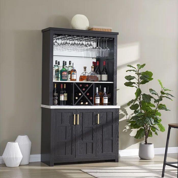 Vitrina Cava Tyler Black-0