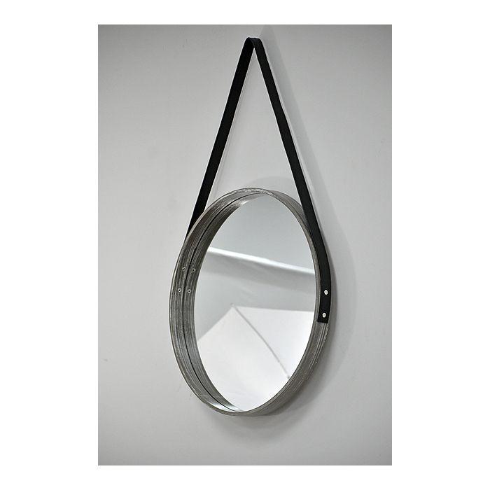 Set 3 Espejos Correa Cuero-4