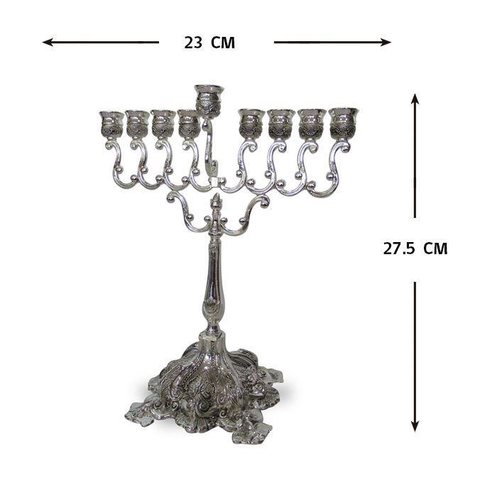 CANDELABRO PLAQUE 9 VELAS ( 23 x 7 x 27.5 cm)-1