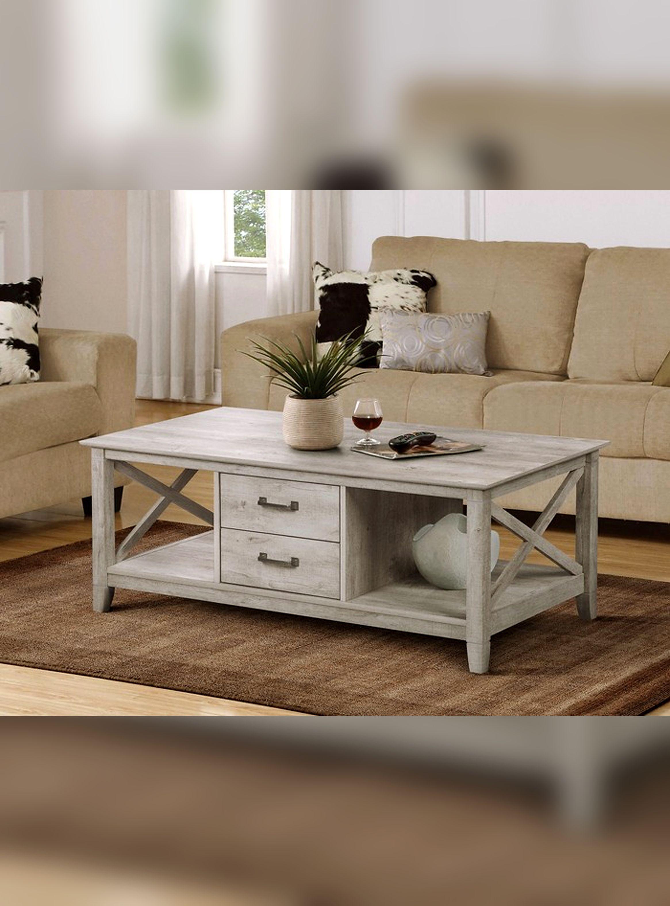 Mesa Centro cCajones Washed Gray-0