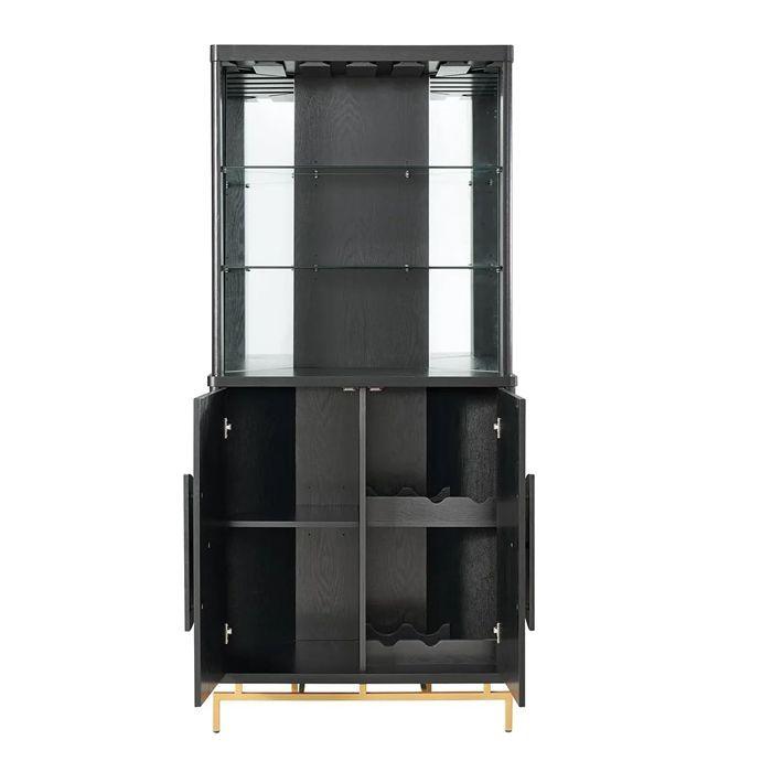 Vitrina Bar American Black-5