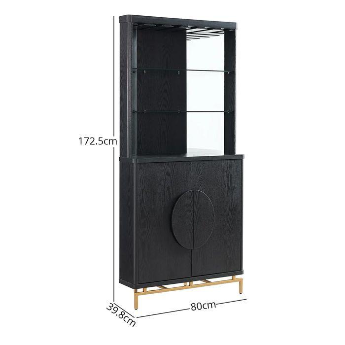 Vitrina Bar American Black-6