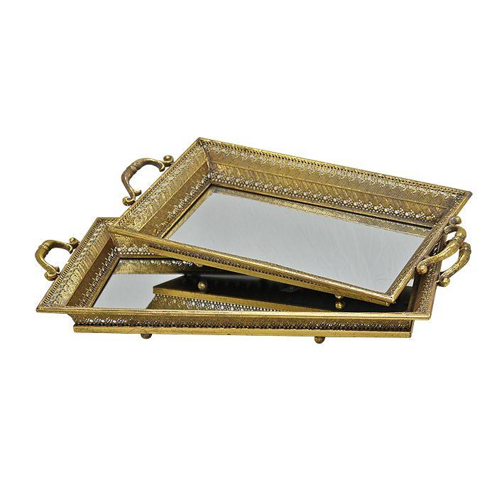 Set 2 Bandejas Espejo Luxe Collection-1