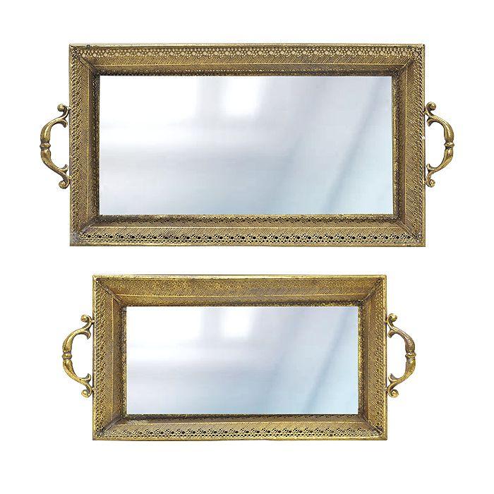Set 2 Bandejas Espejo Luxe Collection-2