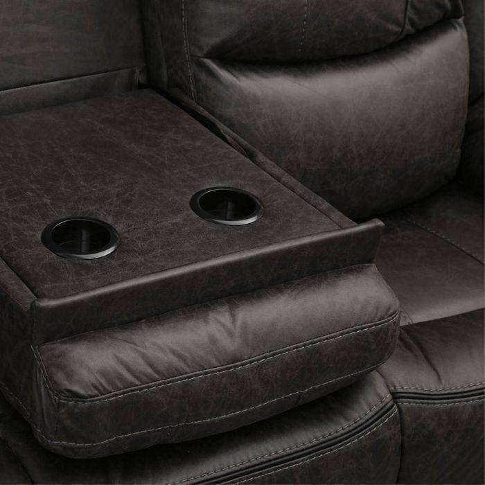Sofá Reclinable 3 Cuerpos Smoke-3