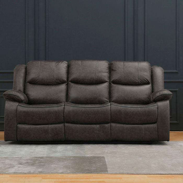 Sofá Reclinable 3 Cuerpos Smoke-0