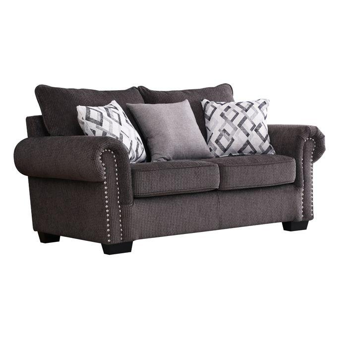 Sofá 2 Cuerpos Casey Gray (175 x 95 x 90 cm)-3