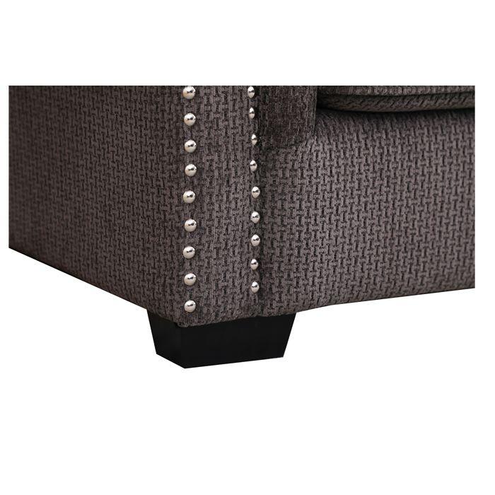 Sofá 2 Cuerpos Casey Gray (175 x 95 x 90 cm)-5