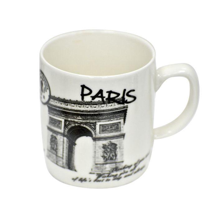 Set Tazones Paris 6 Unidades-1