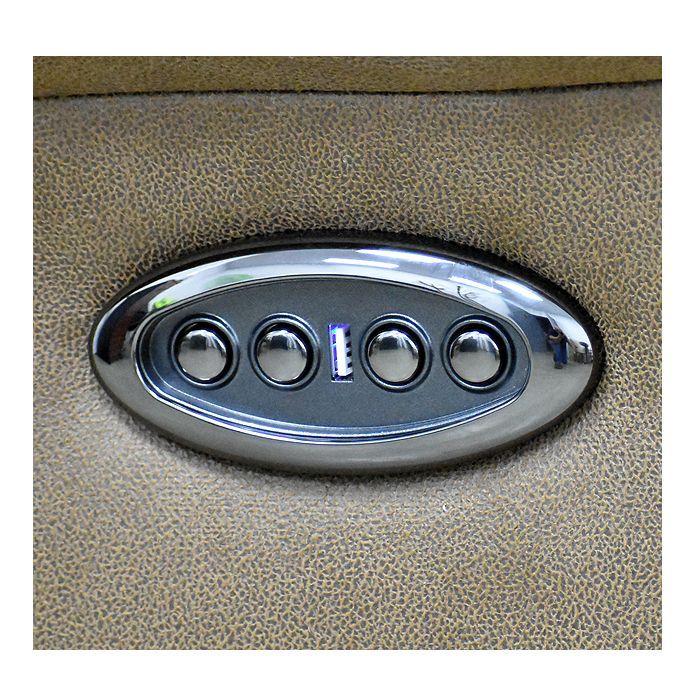 Sofá Reclinable Eléctrico 3 Cuerpos con Consola Regal-4