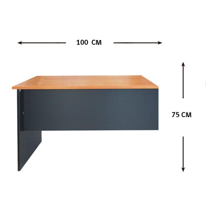 EXTENCION ESCRITORIO 100  LAT100 PERAL con GRAFITO (100 x 50 x 75 cm)-2