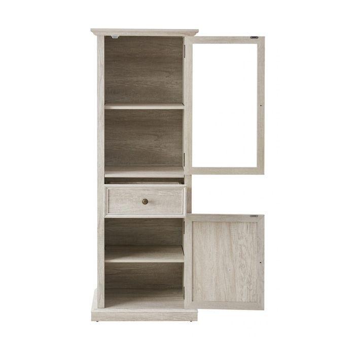 Vitrina Old White de estilo exhibidor-4