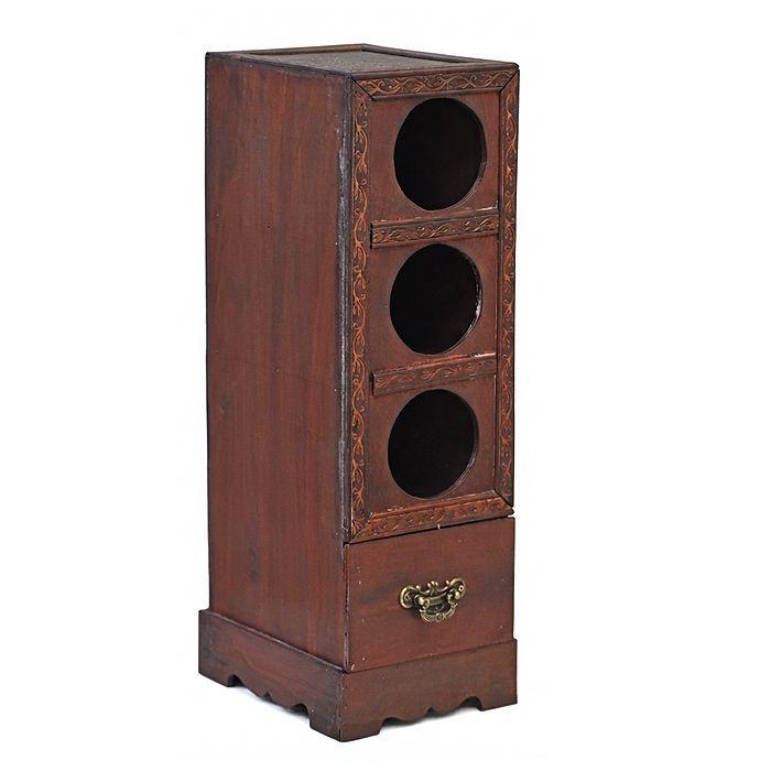 Cava 3 Botellas Clasic de Madera-1