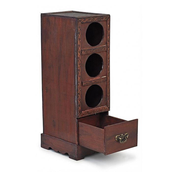 Cava 3 Botellas Clasic de Madera-2