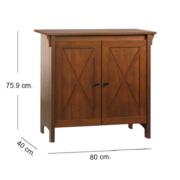 Aparador Arrimo Cherry 80 Cm.-6