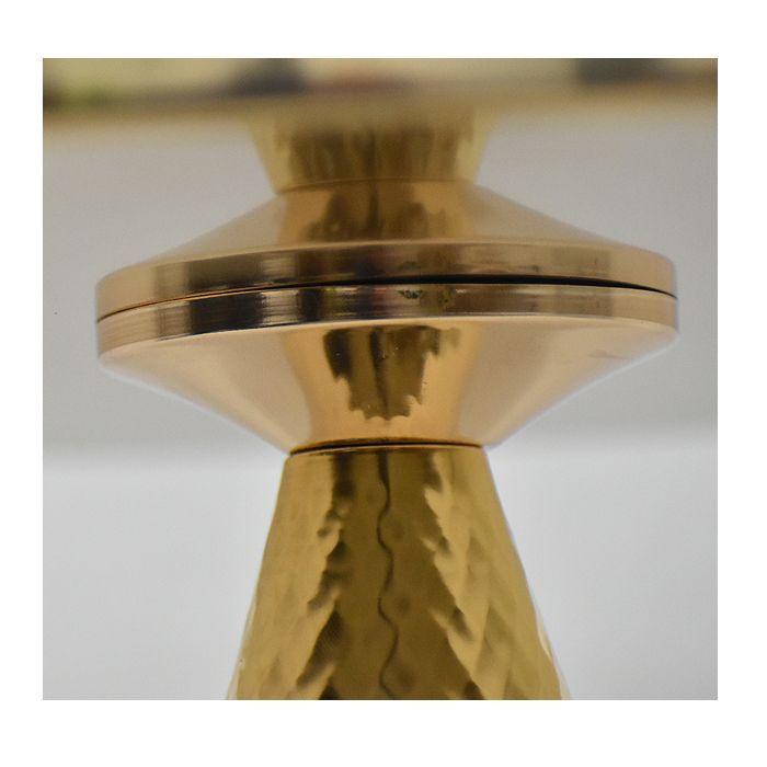 Centro de Mesa Mirror Gold 30 Cm-5