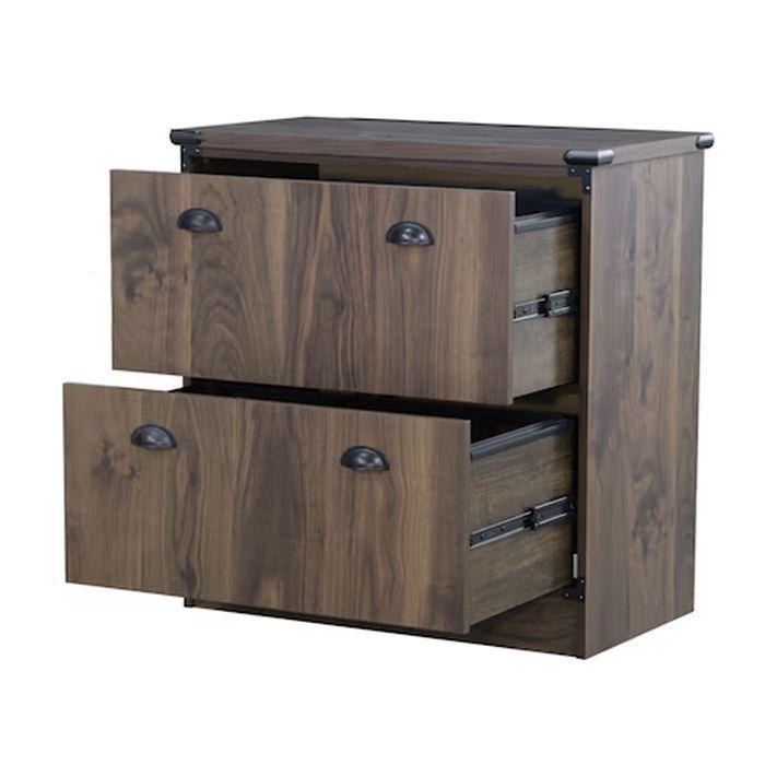 Cajonera Cómoda Kardex Dark Walnut-3